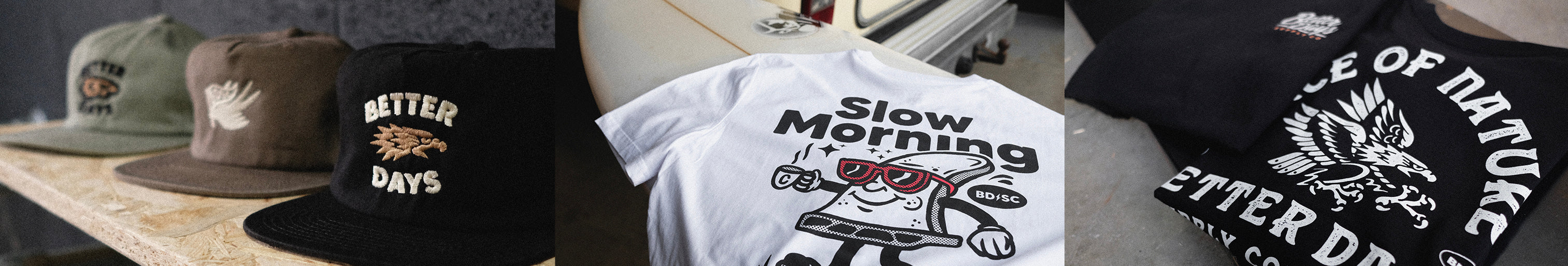 T-shirt 'Better Days' Mister Tee en Noir | ABOUT YOU