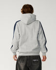 Rip Curl Mens Archive Panel Hoodie Fleece - Grey Marle