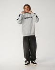 Rip Curl Mens Archive Panel Hoodie Fleece - Grey Marle