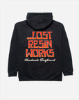 Lost Mens Handmade Heavyweight Hoodie - Black