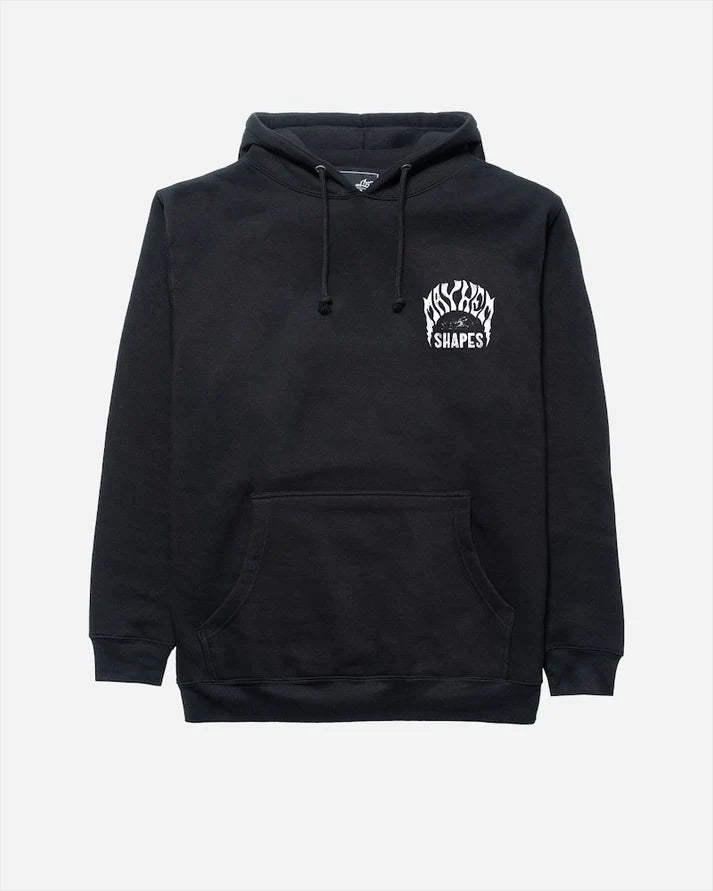 Lost Mens Mayhem Shapes Hoodie - Black - ManGo Surfing