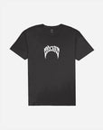 Lost Mens Mayhem Bolts Vintage Dye T-Shirt - Vintage Black with White