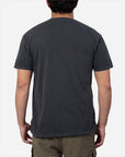 Lost Mens Mayhem Bolts Vintage Dye T-Shirt - Vintage Black with White