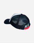 Lost Mens Pro-Formance Trucker Hat - One Size - Navy With Fire - ManGo Surfing