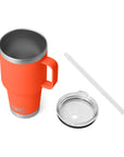 Yeti Rambler 35oz (994 ml) Straw Mug - Papaya - ManGo Surfing