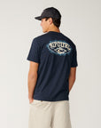 Rip Curl Mens Disorder Oval Relaxed T-Shirt - Navy