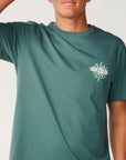 Rip Curl Mens Disorder Burst Relaxed T-Shirt - Muted Green