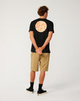 Rip Curl Mens Streamline Like Passage T-Shirt - Black