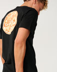 Rip Curl Mens Streamline Like Passage T-Shirt - Black