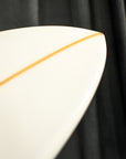 Aloha Twin Pin PU Tint Polish Surfboard 3F (FCSII) - Sky
