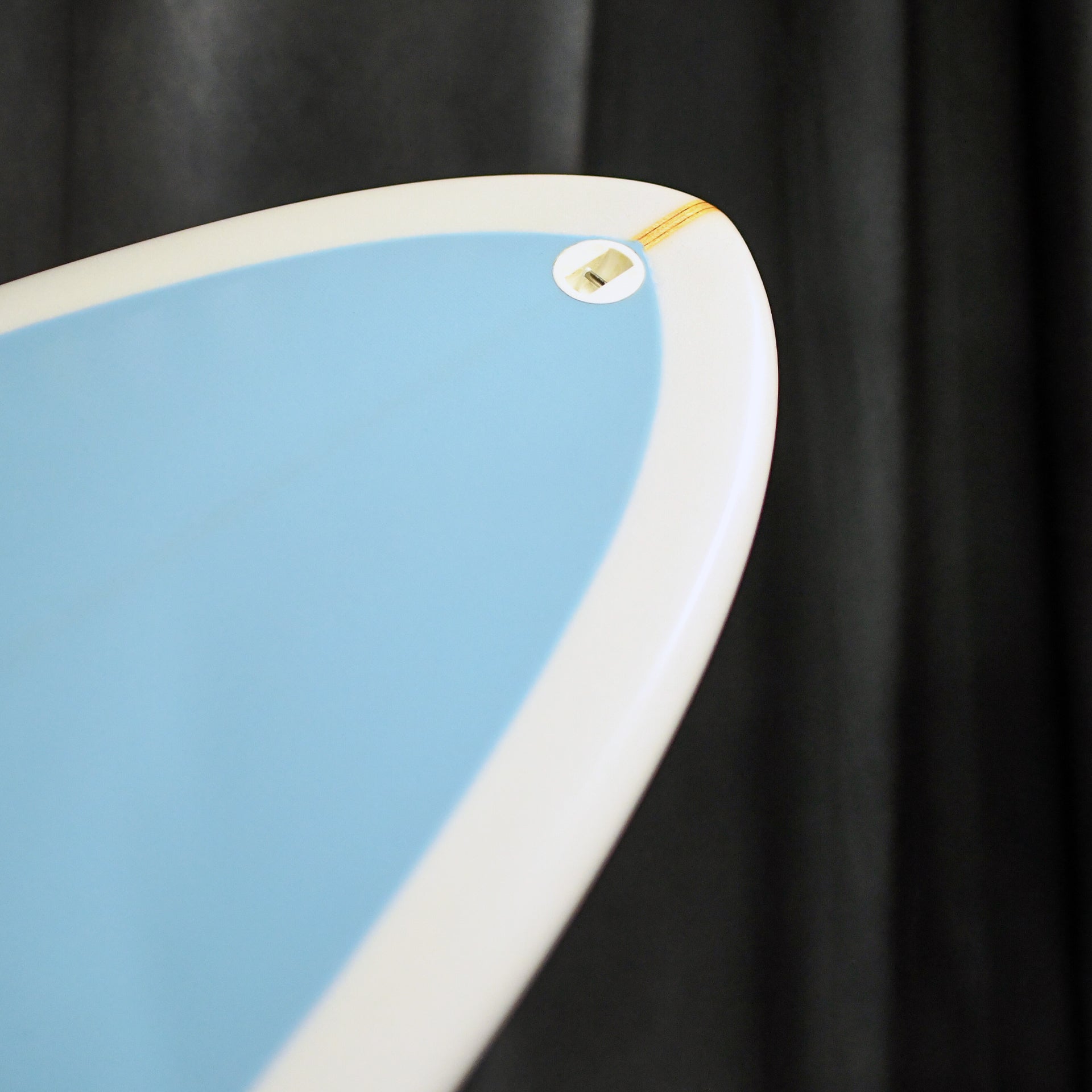 Aloha Twin Pin PU Tint Polish Surfboard 3F (FCSII) - Sky