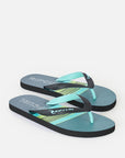 Rip Curl Mens Daybreaker Bloom Open Toe Sandals - Blue Green
