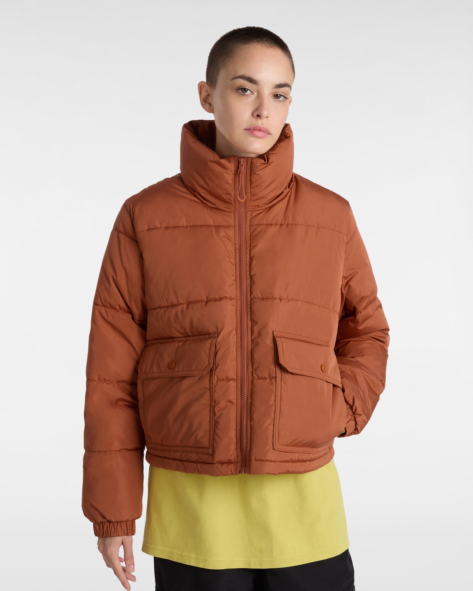 Vans Womens MTE Aubrey Primaloft Jacket - Auburn - ManGo Surfing