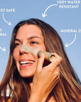 Suntribe Organic Mineral Zinc Sun Stick SPF 50 - White