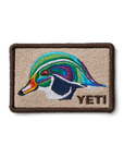 Yeti Wood Duck Patch - Tan