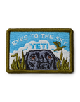 Yeti Eyes to the Sky Patch - Blue