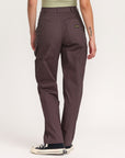 RVCA Womens Recession Pants - Raisin - ManGo Surfing