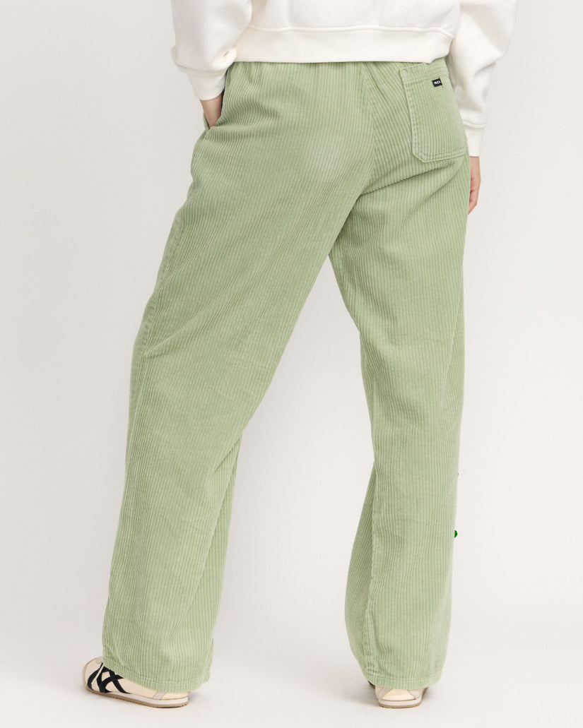 RVCA Womens Daylight Pants - Green Tea - ManGo Surfing