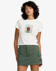 RVCA Womens Dayshift Skort - Fir Green - ManGo Surfing