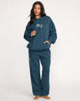 Billabong Womens Best Wishes Hoodie - Navy - ManGo Surfing