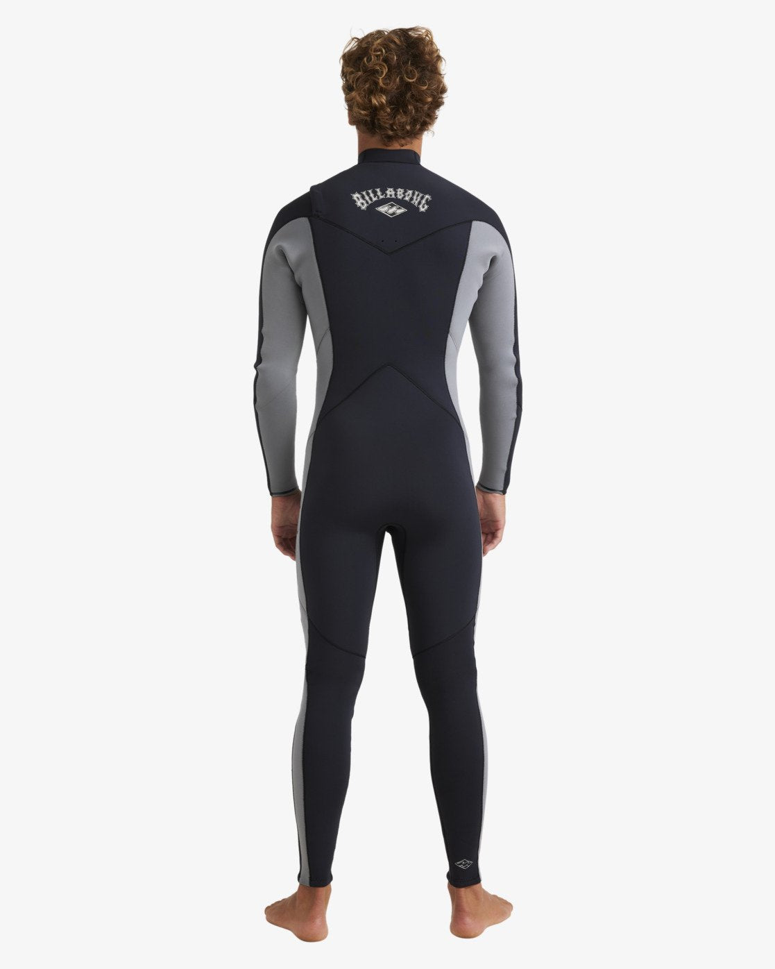 Billabong Mens 3/2 Absolute Natural Chest Zip GBS Wetsuit - Alloy - ManGo Surfing