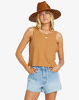 Billabong Womens Swell Side Knit Top - Biscuit - ManGo Surfing