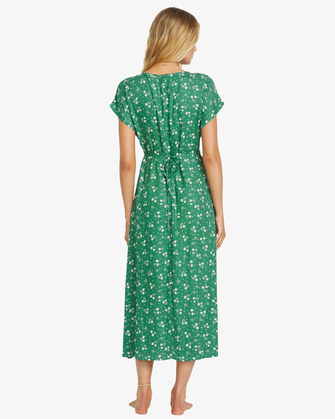 Billabong Womens Bright Skies Midi Dress - Island Green - ManGo Surfing