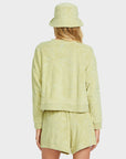 Billabong Womens Sun Tempo Crew Sweatshirt - Wasabi