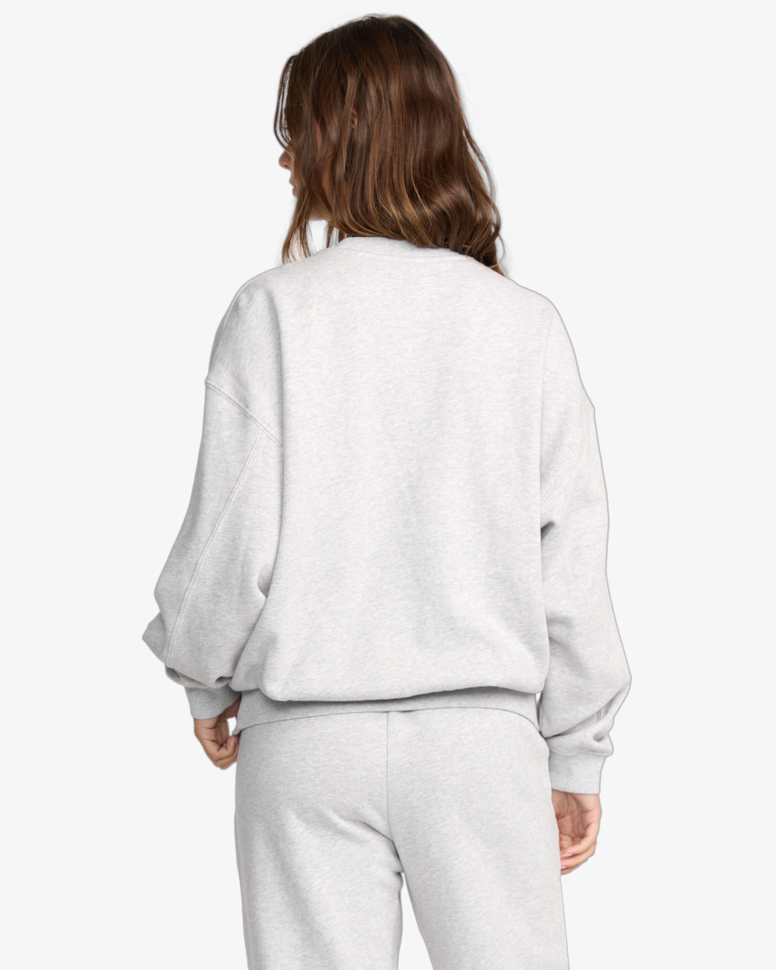 Billabong Womens So Sunny Kendal Sweatshirt - Heather Grey - ManGo Surfing