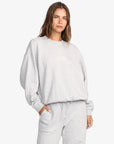Billabong Womens So Sunny Kendal Sweatshirt - Heather Grey - ManGo Surfing