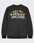 The Critical Slide Society Mens Very Nice Crew Sweatshirt - Phantom - ManGo Surfing