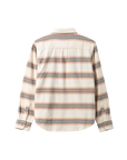Dark Seas Summit Woven Long Sleeve Shirt - Off White