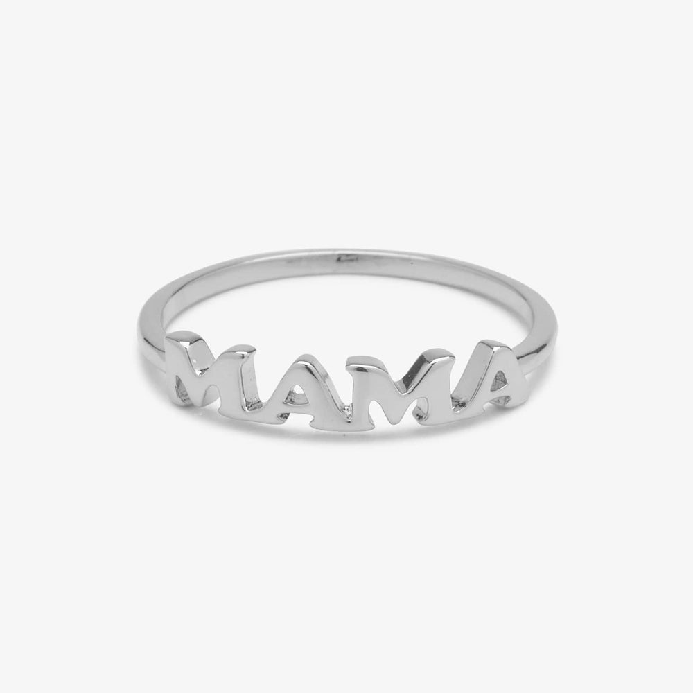 Pura Vida Mama Ring - Silver - ManGo Surfing