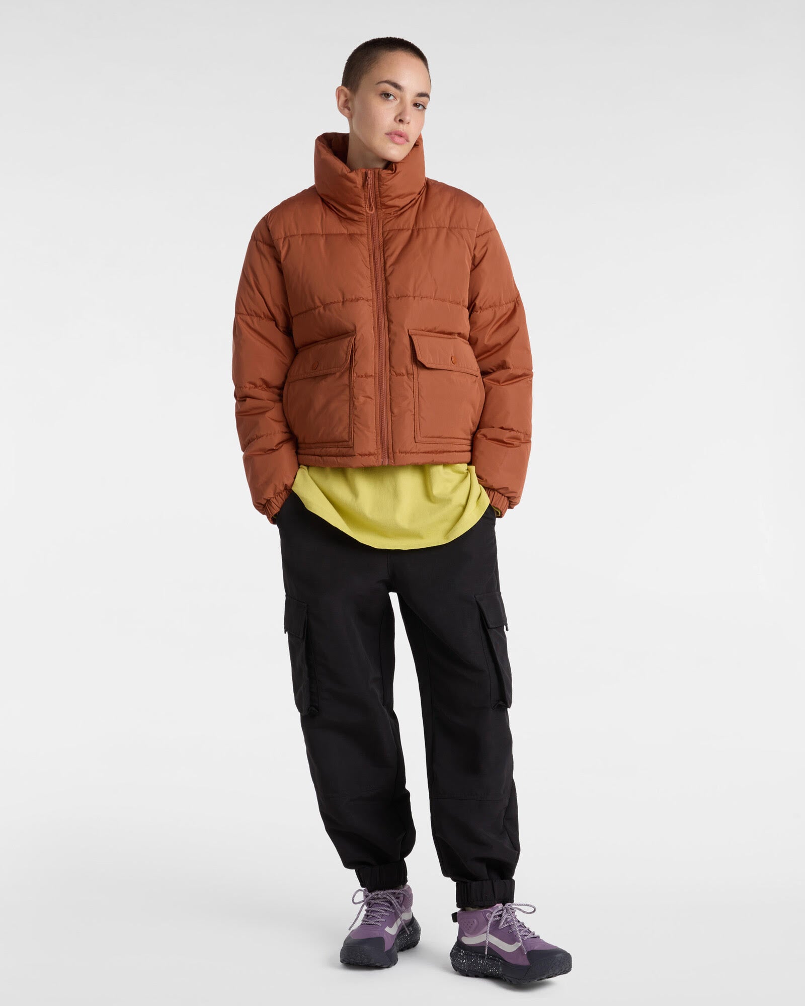 Vans Womens MTE Aubrey Primaloft Jacket - Auburn - ManGo Surfing