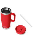 Yeti Rambler 20oz (591 ml) Travel Straw Mug - Rescue Red
