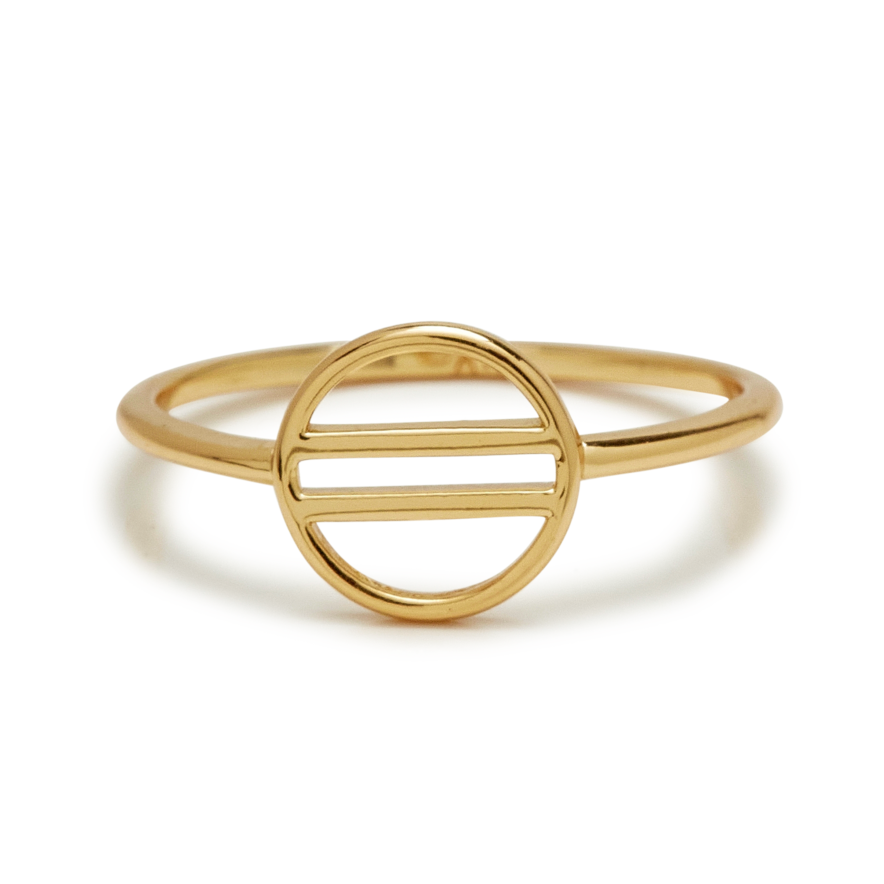 Pura Vida Retro Sun Ring - Gold - ManGo Surfing