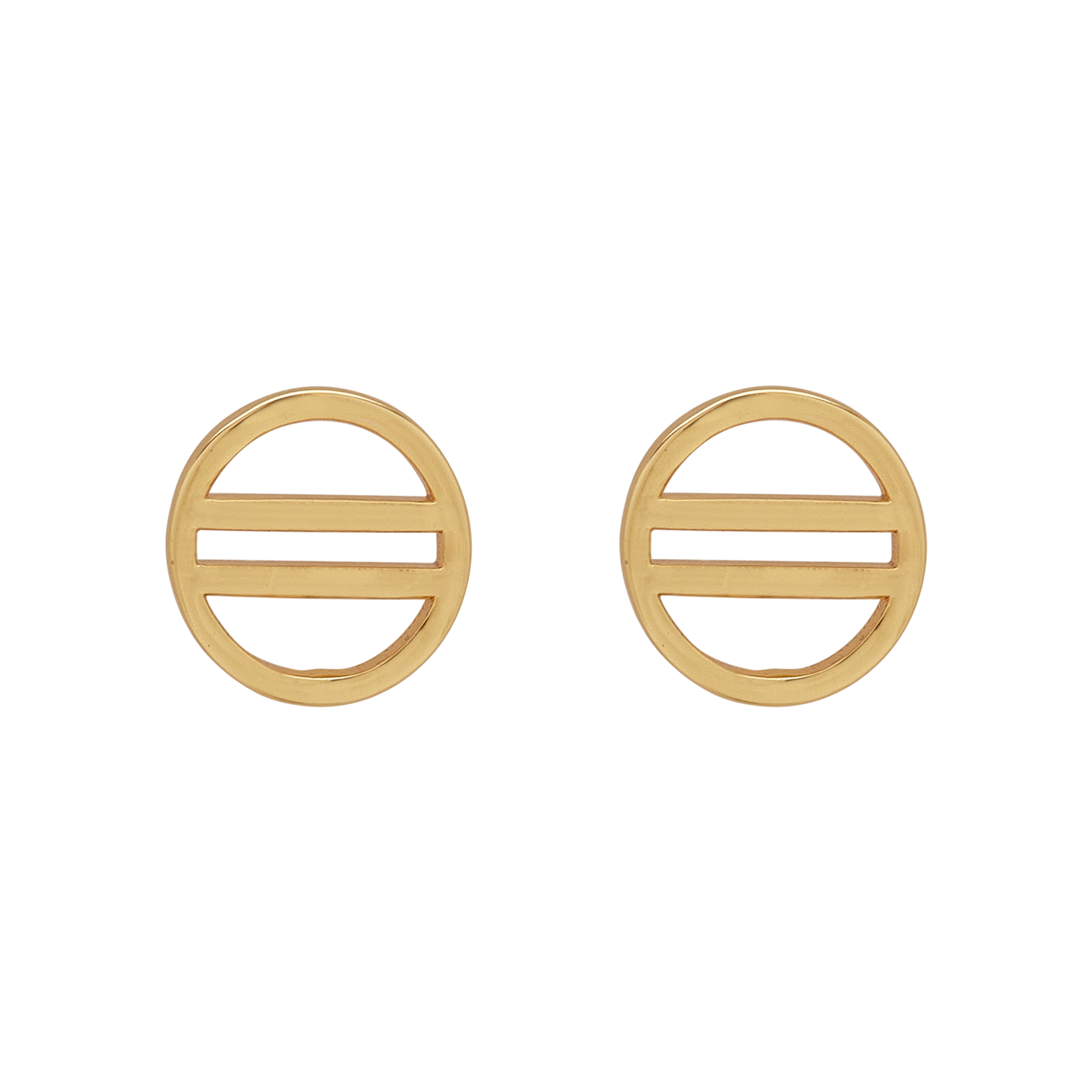 Pura Vida Retro Sun Stud Earrings - Gold - ManGo Surfing