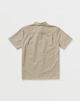 Volcom Mens Trade Stone Shirt - Light Khaki - ManGo Surfing