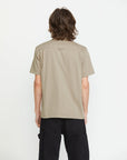Volcom Mens Trade Stone Shirt - Light Khaki - ManGo Surfing