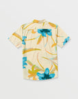 Volcom Mens Tracers Floral Shirt - Beige - ManGo Surfing