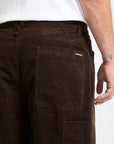 Volcom Mens Kraftsman Corduroy Trousers - Brown Stone