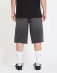 Volcom Mens Chillow 24" Denim Shorts - Black Grey
