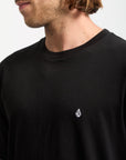 Volcom Mens Stone Blanks BSC T-Shirt - Black