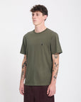 Volcom Mens Stone Blanks Short Sleeve T-Shirt - Wintermoss