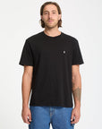 Volcom Mens Stone Blanks T-Shirt - Black - ManGo Surfing