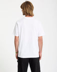 Volcom Mens Stone Blanks T-Shirt - White - ManGo Surfing