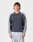 Rusty Mens Panela Anderson Sweater - Steel