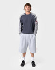 Rusty Mens Panela Anderson Sweater - Steel