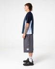 Rusty Mens Splish Splash Graphic T-Shirt - China Blue