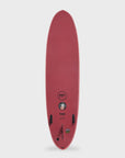 Alley Cat Super Soft - Softboard - 7'0, 7'6, 8'0 and 8'6 - Coral/Merlot - ManGo Surfing